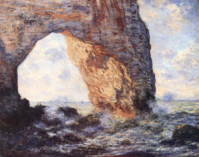 The Manneporte, Claude Monet